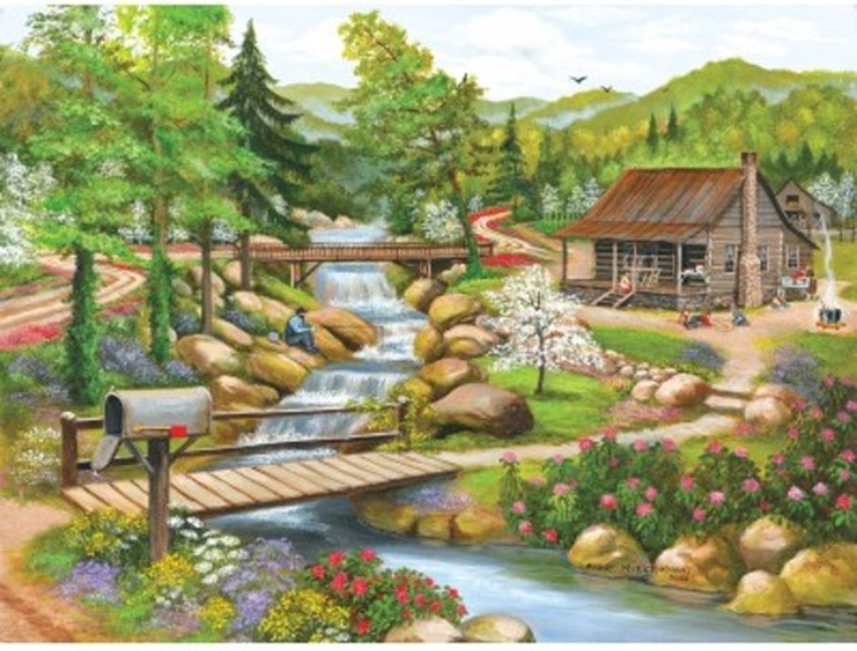 SunsOut Puzzel 1000 stukjes "Spring Season"