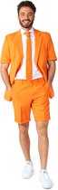 OppoSuits The Orange - Heren Zomer Pak - Nederlands Elftal Kostuum - Oranje - Maat EU 46