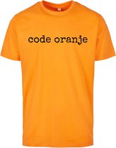 Koningsdag t-shirt oranje XL - Code oranje - soBAD.| Oranje shirt dames | Oranje shirt heren | Koningsdag | Oranje collectie