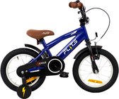 2Cycle Flits- Kinderfiets - 14 inch - Blauw - Jongensfiets - 14 inch fiets