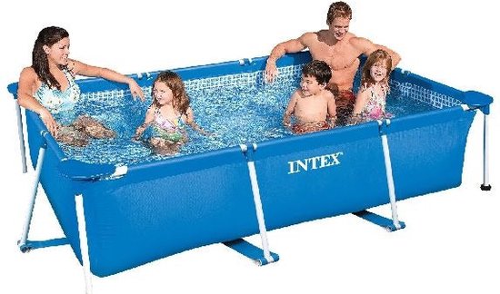 Intex Rectangular Frame Pool - Opzetzwembad - 220 x 150 x 60 cm - Intex