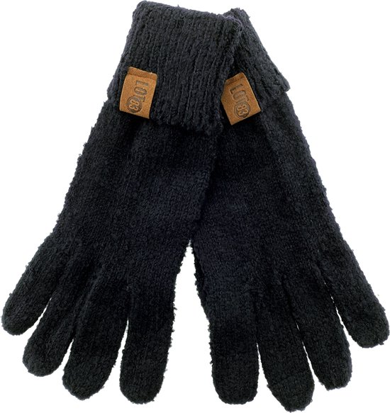 Downholme Vegan Leren Handschoenen voor Dames (Zwart, M Downholme Vegan Leren Handschoenen voor Dames (Zwart, M