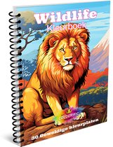 Colourific Moments kleurboek voor volwassen - Kleurboek met 30 kleurplaten - A5 formaat