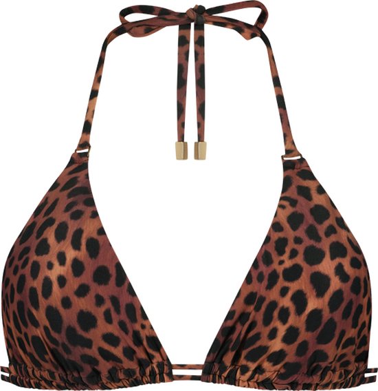 Beachlife - Haut de bikini triangle Leopard Lover