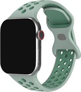 Innerlight® Sport+ - Groen - 38/40/41mm - OneSize - Siliconen bandje geschikt voor Apple Watch - Geschikt als Apple watch bandje voor Series 1/2/3/4/5/6/SE/7/8/9