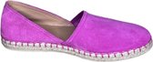 Q Fit Cindy fucsia suede moccasin (Maat - 38, Kleur - Blauw)