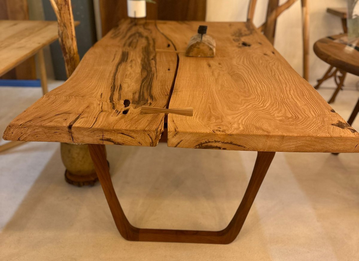 Arka Woods - Kastanje hout eettafel - Jasmine