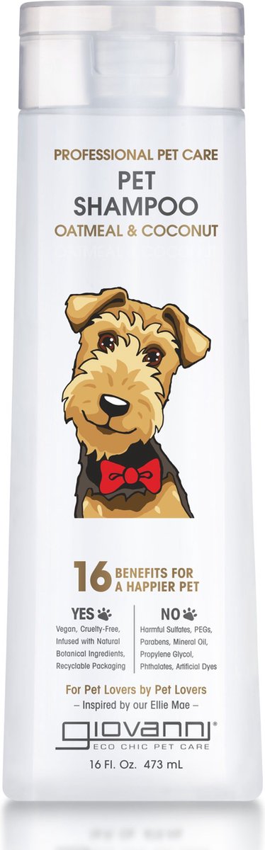 Giovanni Cosmetics Professional Pet Shampoo - Honden Shampoo - (Vegan)