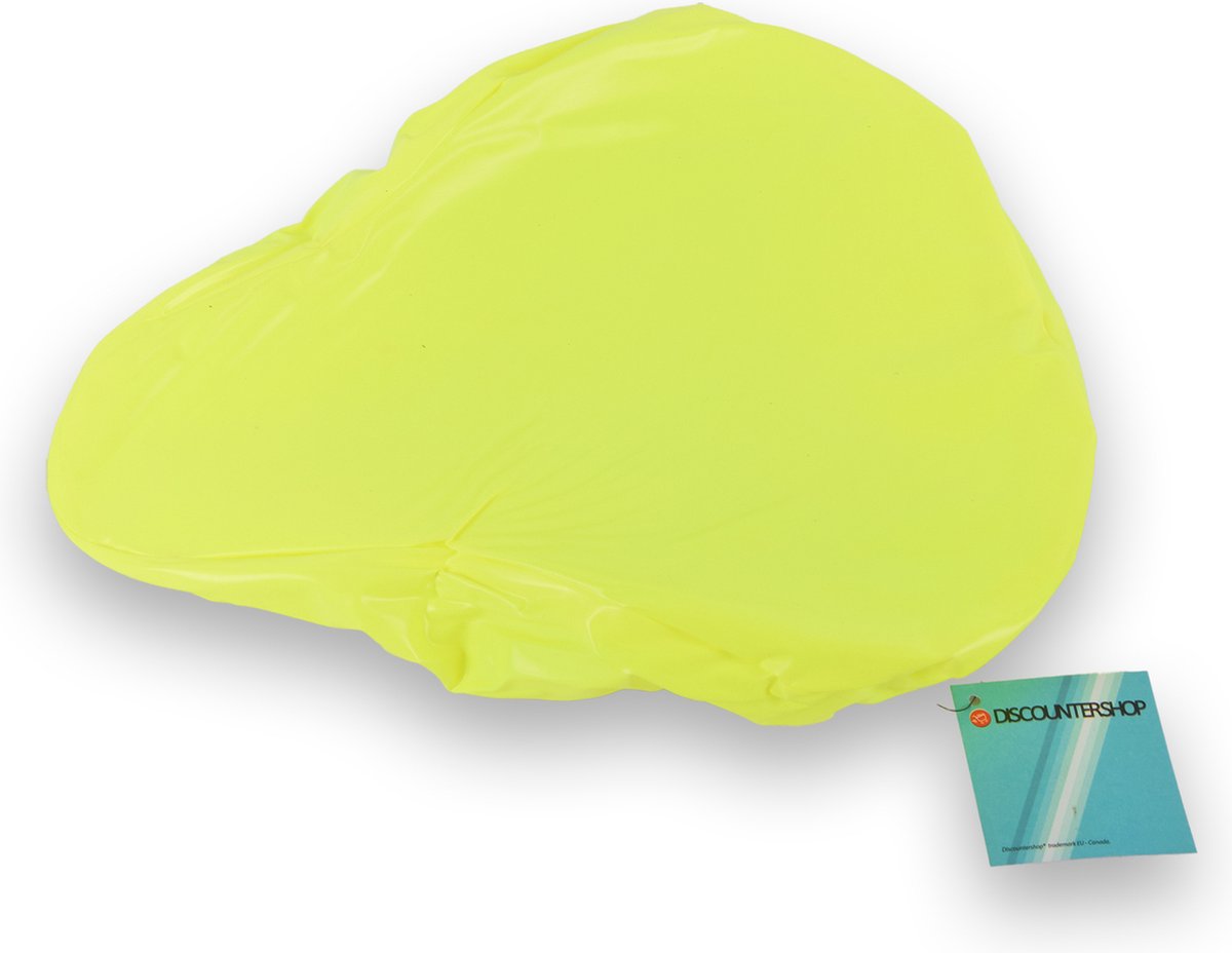 Zadel - Gele zadel - Geel - Fiets - Zadelhoesje - Zadelhoes - Reflector zadel