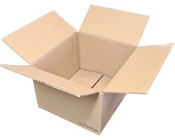 Ace Verpakkingen - Amerikaanse vouwdoos - 200 x 180 x 130mm - 25 stuks - kartonnen doos - webshopdoos - verzenddoos - e-commerce - webwinkeldoos - geschikt voor PostNL / DPD / DHL
