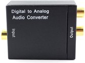 Digitaal naar Analoog audioconverter - (zonder tosklink kabel)