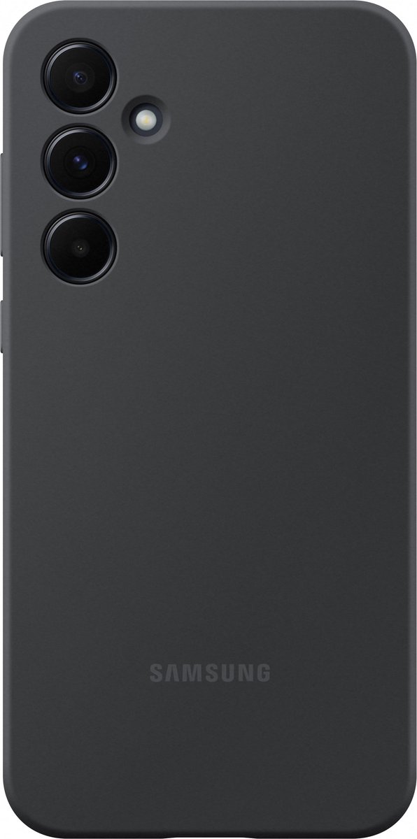 Samsung Galaxy A55 Siliconen Back Cover Zwart