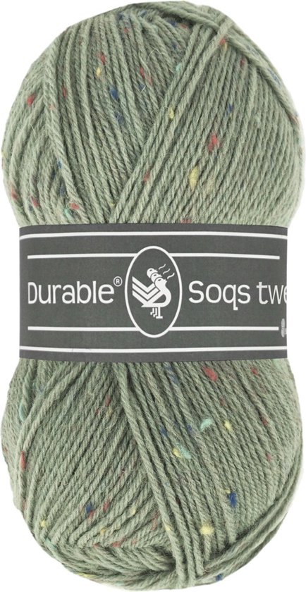 Durable Soqs Tweed 50 gram nr 402 Seagrass