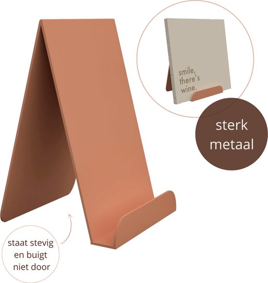 HOYA Living - Tegel standaard JOY - kleur: Blush - sterke houder - tegelhouder metaal (ook geschikt voor Story tiles)
