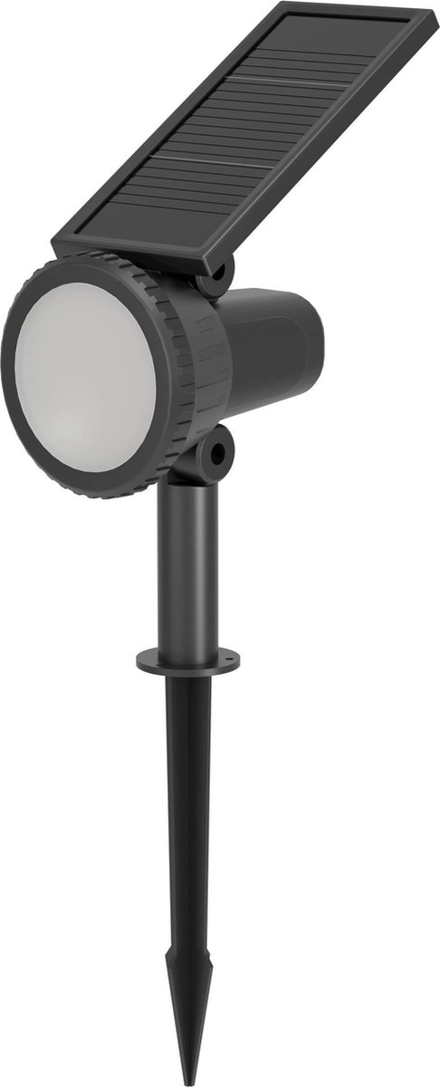 Eglo Sambuco Solaire spot de jardin à piquer extérieur - LED - 37,5 cm - Noir