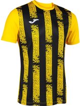 Joma Inter III Shirt Korte Mouw Heren - Geel / Zwart | Maat: M