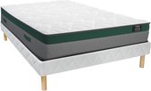 Ysmée Set bedbodem + matras met pocketveren PRESTIGE van YSMÉE - 140 x 190 cm L 190 cm x H 30 cm x D 140 cm