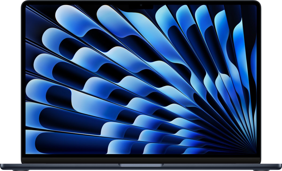 Apple MacBook Air 15 inch (2024) M3 (8 core CPU/10 core GPU) 16GB/512GB Middernacht QWERTY