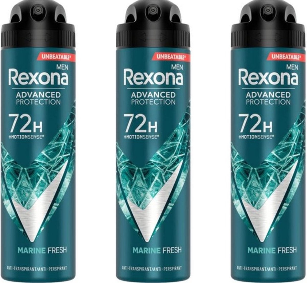 Goedkoopste Rexona Deo Spray Marine - 3 x 150 ml