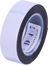 TD47 High Voltage Zelfvulkaniserende Rubber Tape 19mm x 2,5m Zwart