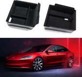 Tesla Model 3 Highland Organizer Set: Middenconsole & Armsteun Box Interieur Accessoires Nederland Belgie