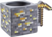 Minecraft - Mug Pioche en or