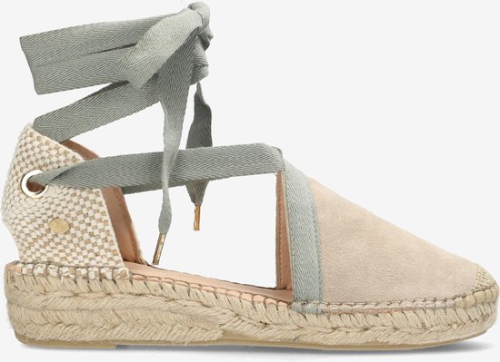 Fred De La Bretoniere Espadrille Romi Lena Taupe - Maat 40