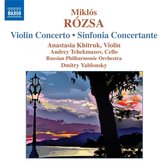 Anastasia Khitruk, Andrey Tchekmazov, Russian Philharmonic Orchestra, Dmitry Yablonsky - Rózsa: Violin Concerto / Sinfonia Concertante (CD)