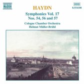 Cologne Chamber Orchestra, Helmut Müller-Brühl - Haydn: Symphonies Vol. 17 (Nos. 54, 56 And 57) (CD)