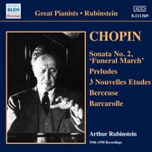 Arthur Rubinstein - Chopin: Piano Sonata No. 2/24 Preludes/3 Nouvelles Etudes (CD)