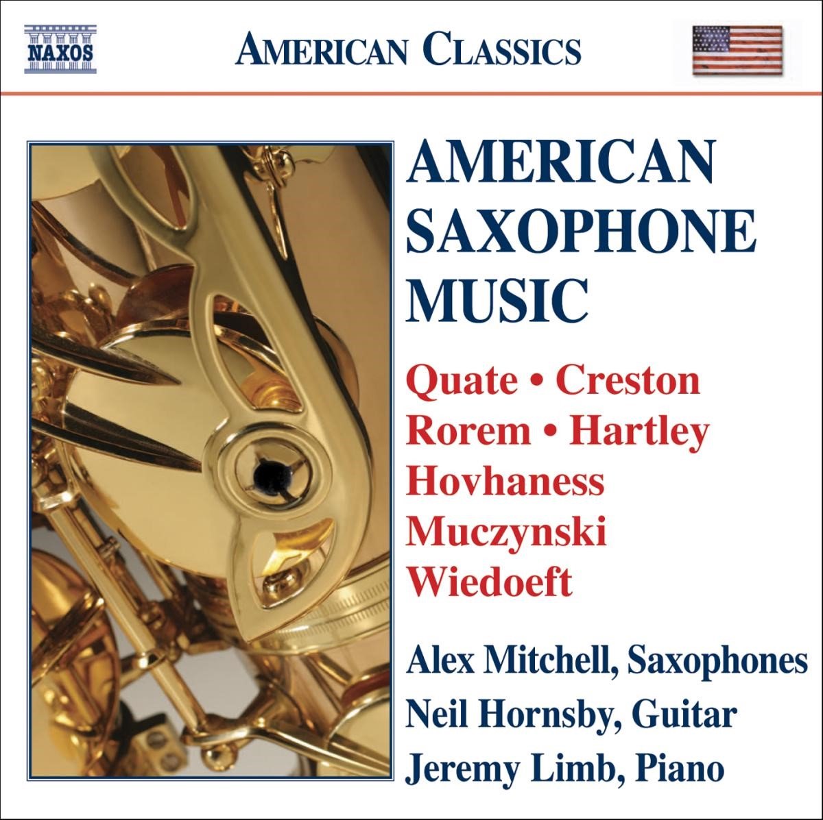 Alex Mitchell, Neil Hornsby, Jeremy Limb - American Saxophone Music (CD)