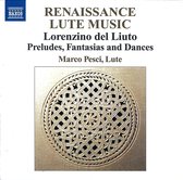 Marco Pesci - Lorenzino del Liuto: Renaissance Lute Music (Preludes, Fantasias And Dances) (CD)