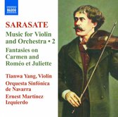 Tianwa Yang, Orquesta Sinfónica de Navarra, Ernest Martínez Izquierdo - Sarasate: Music For Violin And Orchestra 2 (CD)