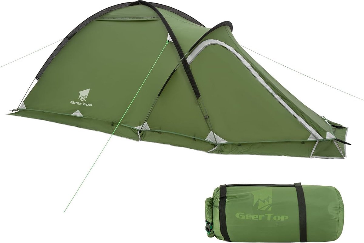 Luxe tent - Premium Gemakkelijk Opzetbare Tent - Verduisterende Kampeertent