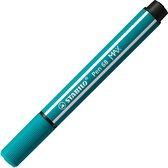 STABILO - STABILO Pen 68 MAX - Feutre à pointe biseautée épaisse - bleu turquoise