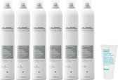6 x Goldwell - Stylesign Extra Strong Hairspray - 500 ml + WILLEKEURIG Travel Size