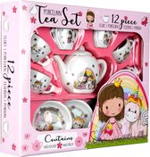 Barbo Toys Lillie & Ellie - 12 pcs porcelain tea set