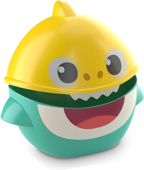Clementoni Baby Shark Clemmy Blokkenton + 6 Blokken | bol