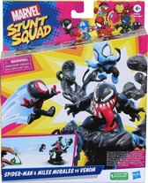 Marvel Stunt Squad Spiderman & Miles Morales & Venom