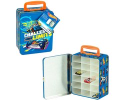Klein Toys - Hot Wheels verzamelkoffer - geschikt voor max. 18 auto's - 15,5x8,5x21 cm - blauw
