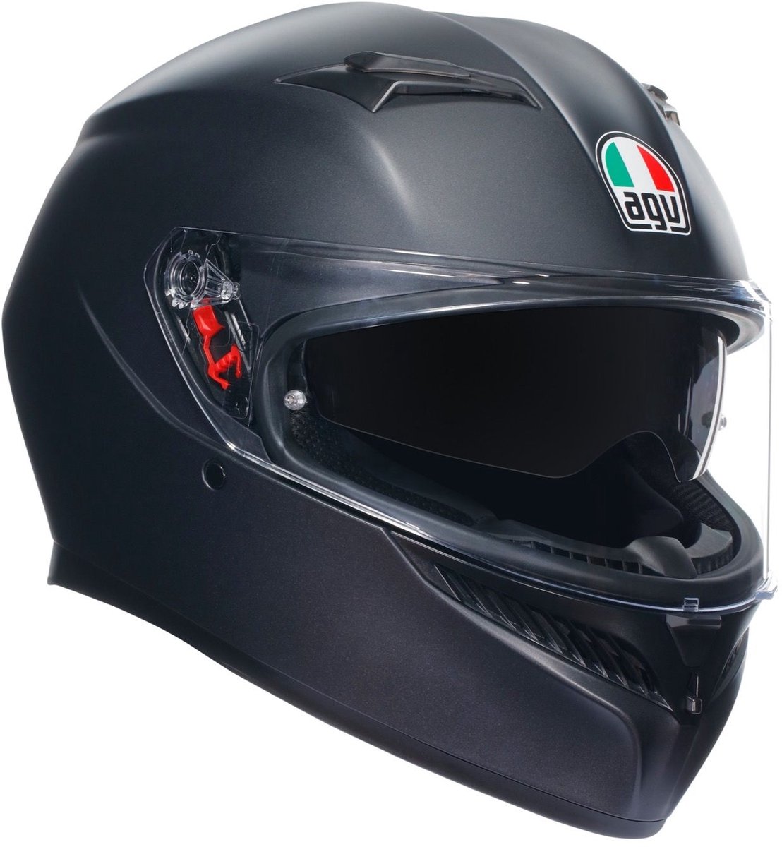 Agv K3 E2206 Mplk Matt Black 004 2XL - Maat 2XL - Helm