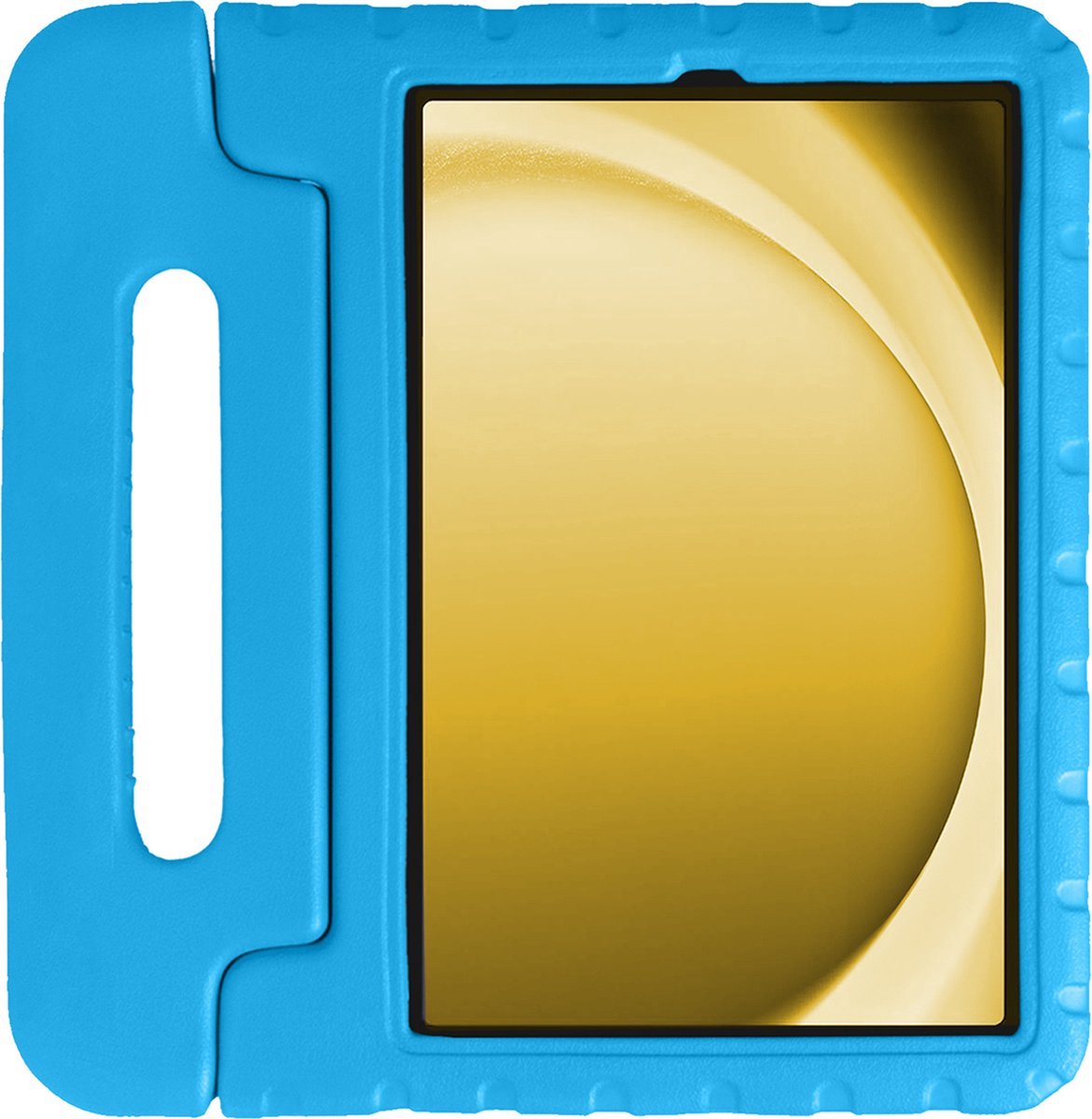Kinderhoes voor Samsung Tab A9/A11 - Duurzaam Kids Case - Blauw - Schokabsorberend met Standfunctie