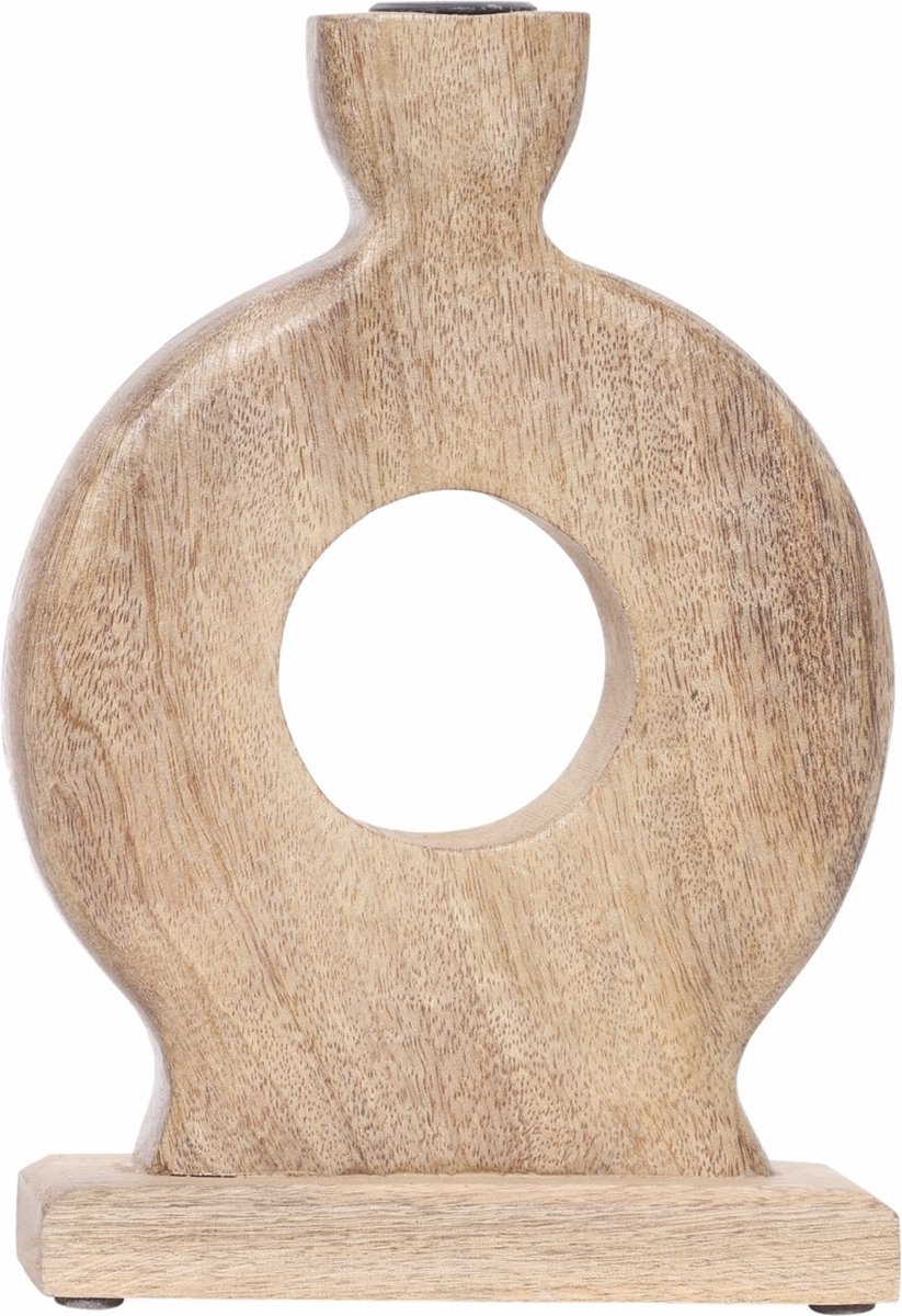 Kandelaar Japur naturel 23cm