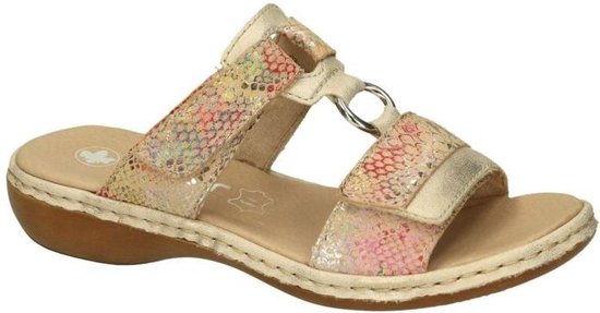 Rieker -Dames - multicolor - slippers & muiltjes - maat 36