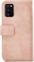 Mobilize Elite Gelly Telefoonhoesje geschikt voor Samsung Galaxy A41 Hoesje Bookcase - Soft Pink