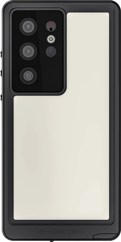 Ghostek Hoesje geschikt voor Samsung Galaxy S23 Ultra Waterdicht Telefoonhoesje Hardcase | Ghostek Nautical Slim Backcover Shockproof | Schokbestendig Galaxy S23 Ultra Telefoonhoesje | Anti Shock Proof - Zwart