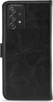 My Style Flex Wallet Telefoonhoesje geschikt voor Samsung Galaxy A52/A52 5G/A52s 5G Hoesje Bookcase Portemonnee - Zwart