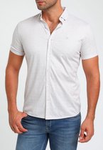 Gabbiano Overhemd Overhemd Met Grafische Print 334550 01 Beige Mannen Maat - XL