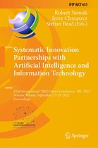 IFIP Advances in Information and Communication Technology 655 - Systematic Innovation Partnerships with Artificial Intelligence and Information Technology
