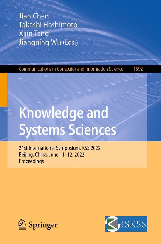 Springer Nature Proceedings Computer Science - Knowledge and ... - cover
